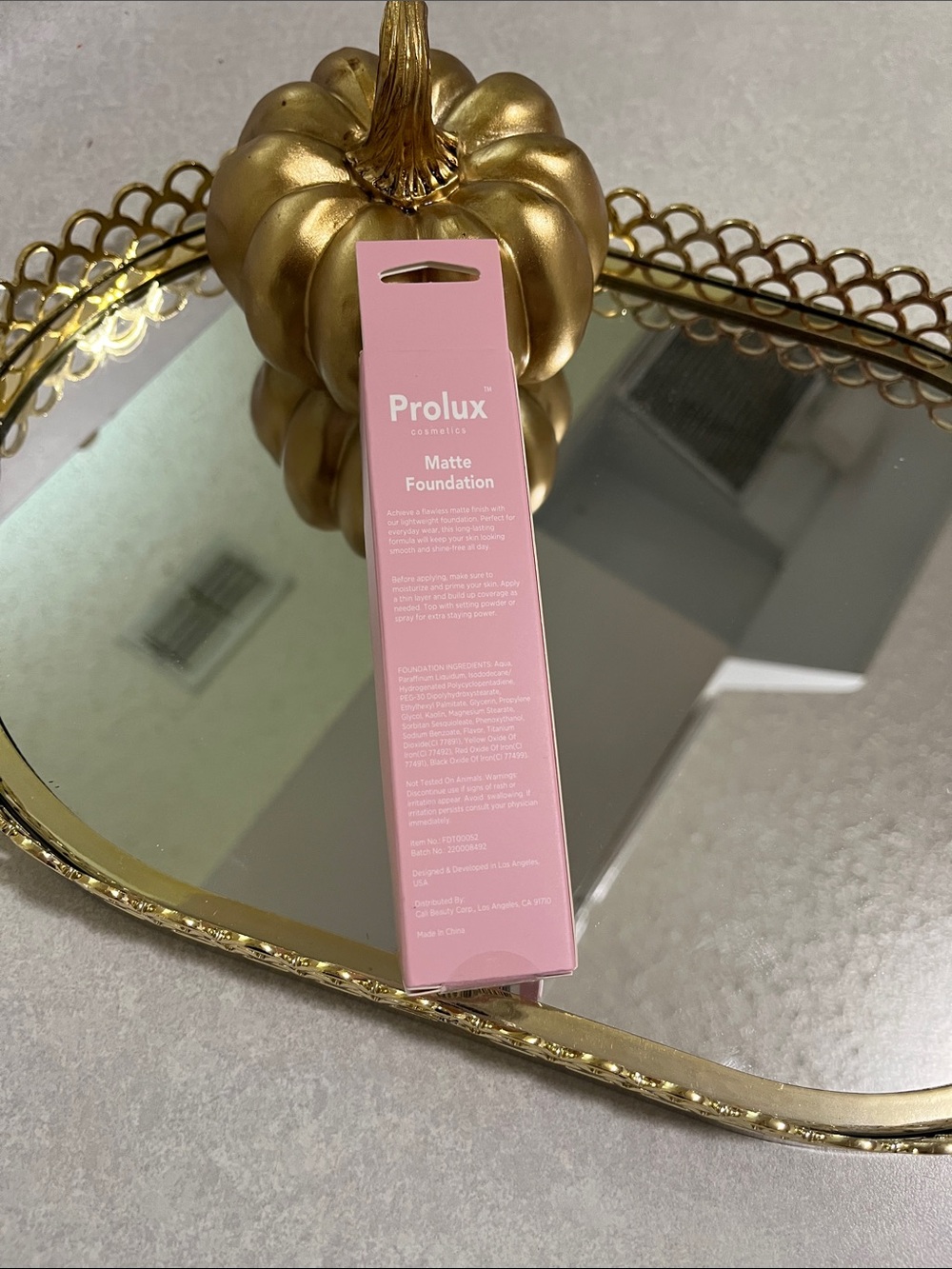 Matte Foundation — Shell (Light Beige) - Picture 2 of 2